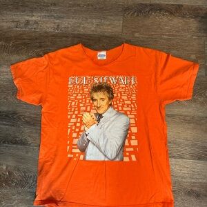 Rod Steward Vintage 2004 Tour Shirt-Authentic Distressing